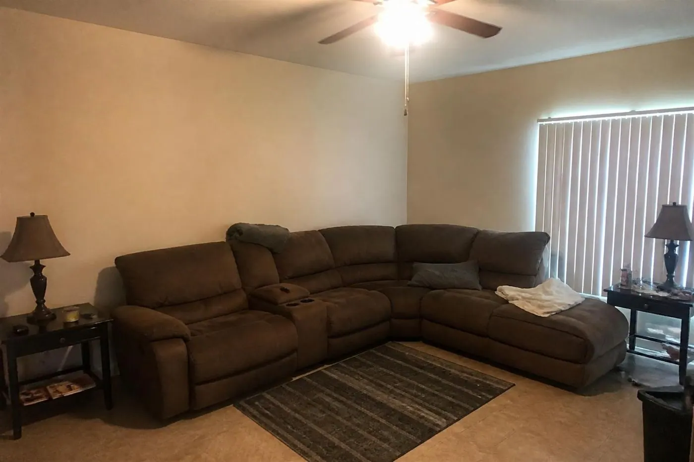 A living room before redesign