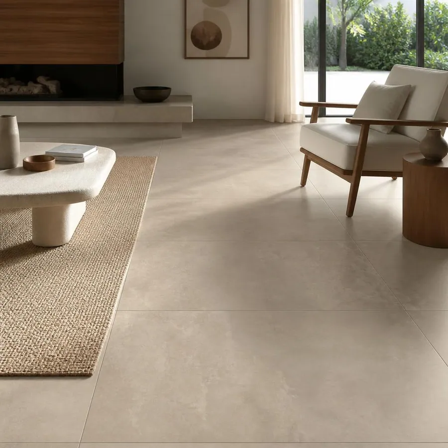 Porcelain tiling
