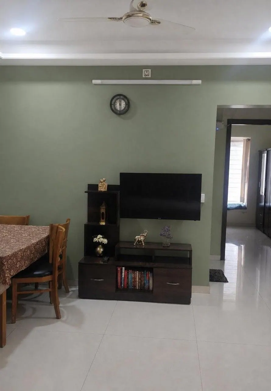 The same room repainted